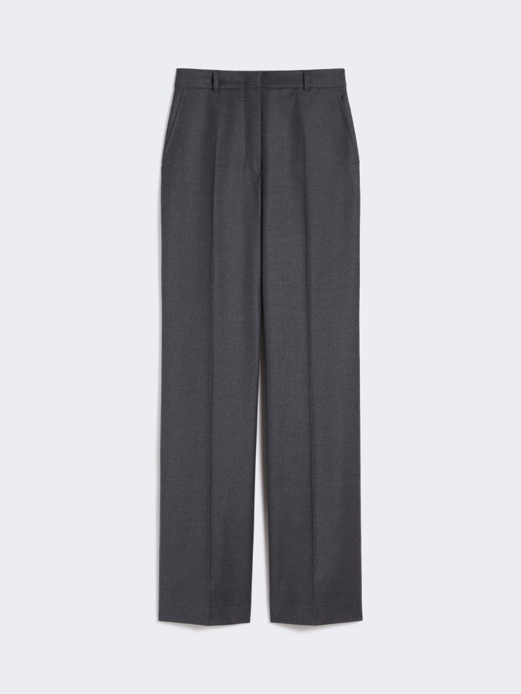 Stretch-Flanellhose - DUNKELGRAU - Max Mara