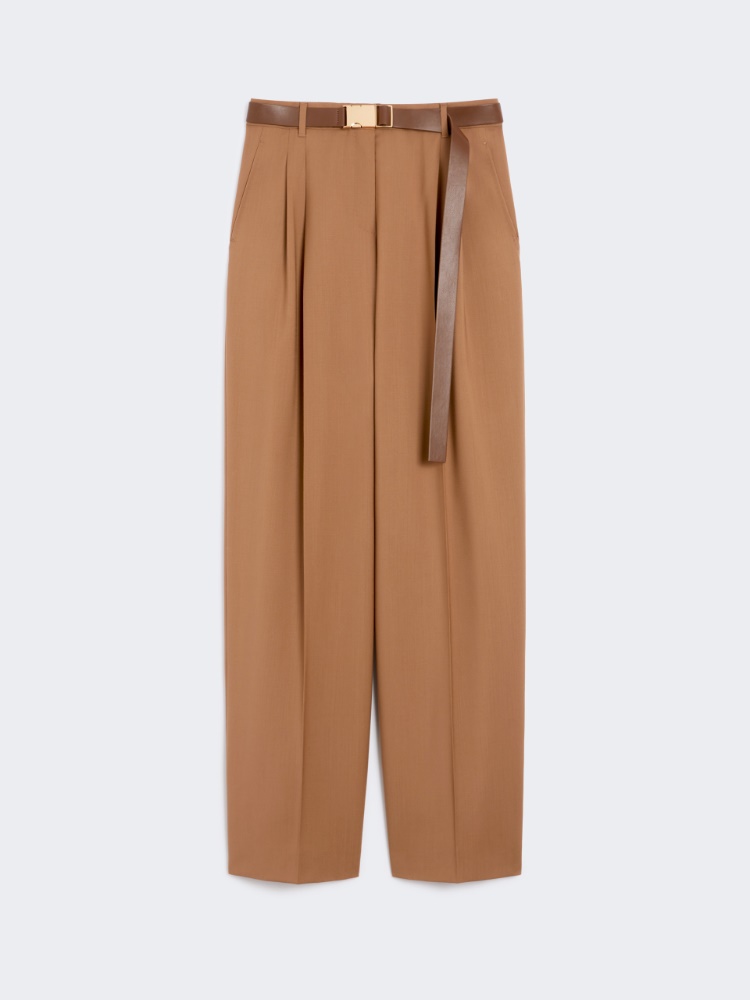 華麗✨マックスマーラ　スーツ　ブラウン　シャンブレー　光沢　白タグ　ブラウン スーツ ブラウン・キャメル 女性 | Max Mara