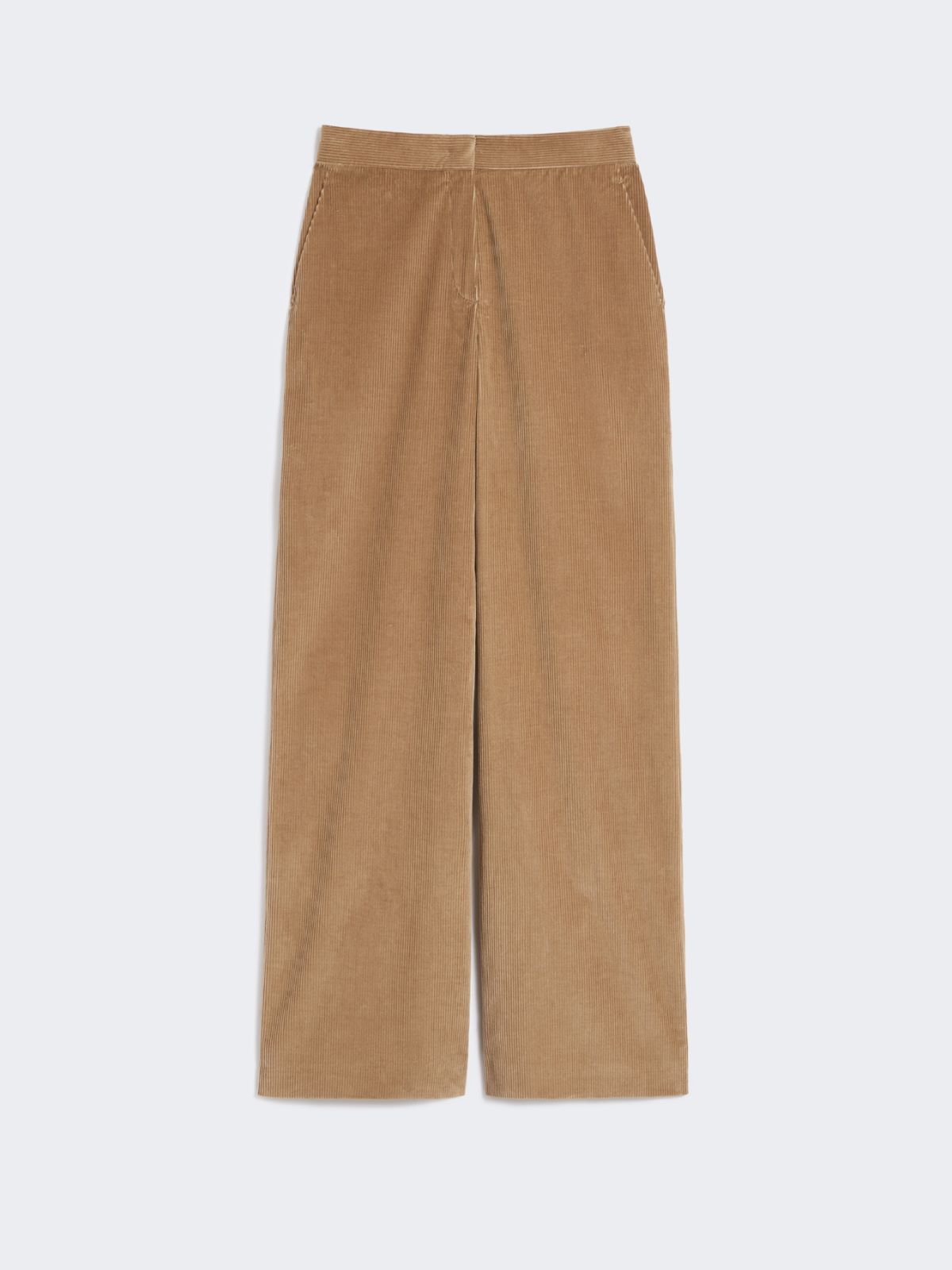 Flared velvet trousers - CAMEL - Max Mara - 9