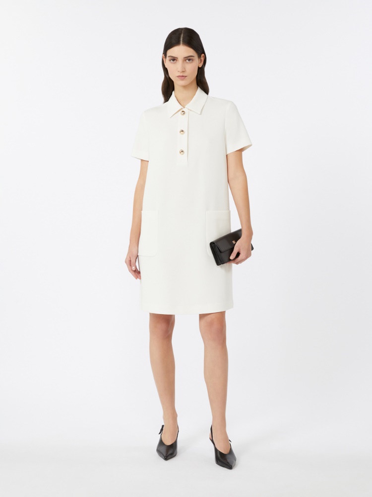 Cady polo dress - IVORY - Max Mara