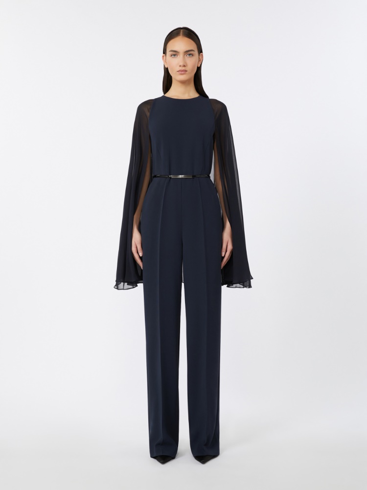 オールインワン・サロペット MAX MARA STUDIO Woman Jumpsuits Blue 2516241013600 067 6246015306005-b-