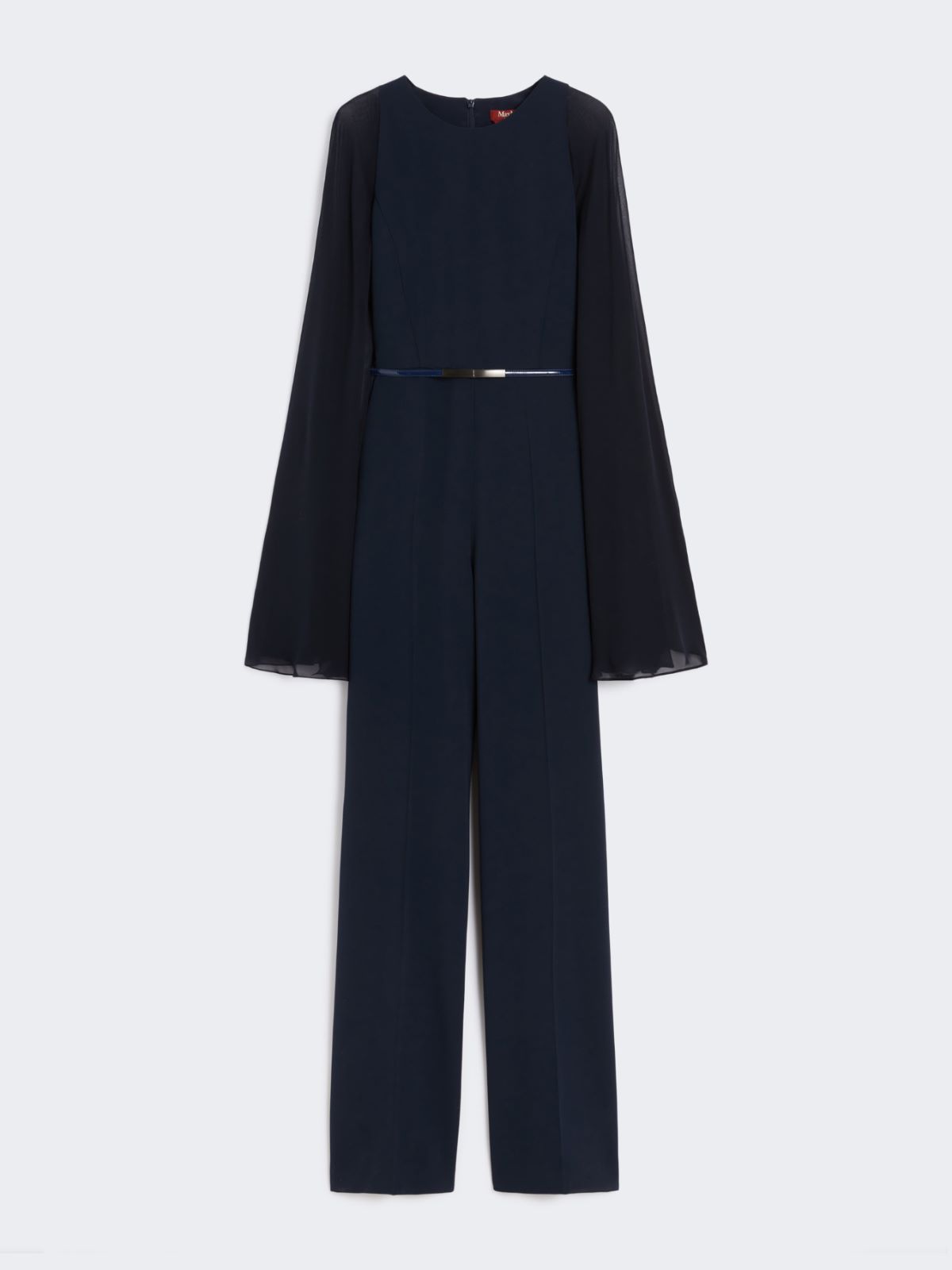 Cady jumpsuit with cape - MIDNIGHTBLUE - Max Mara - 9