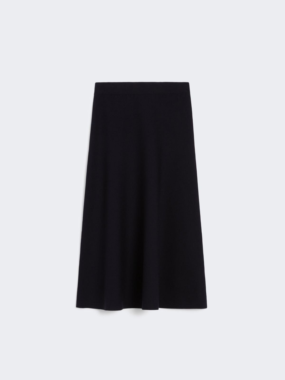 Flared viscose skirt - NAVY - Max Mara - 8