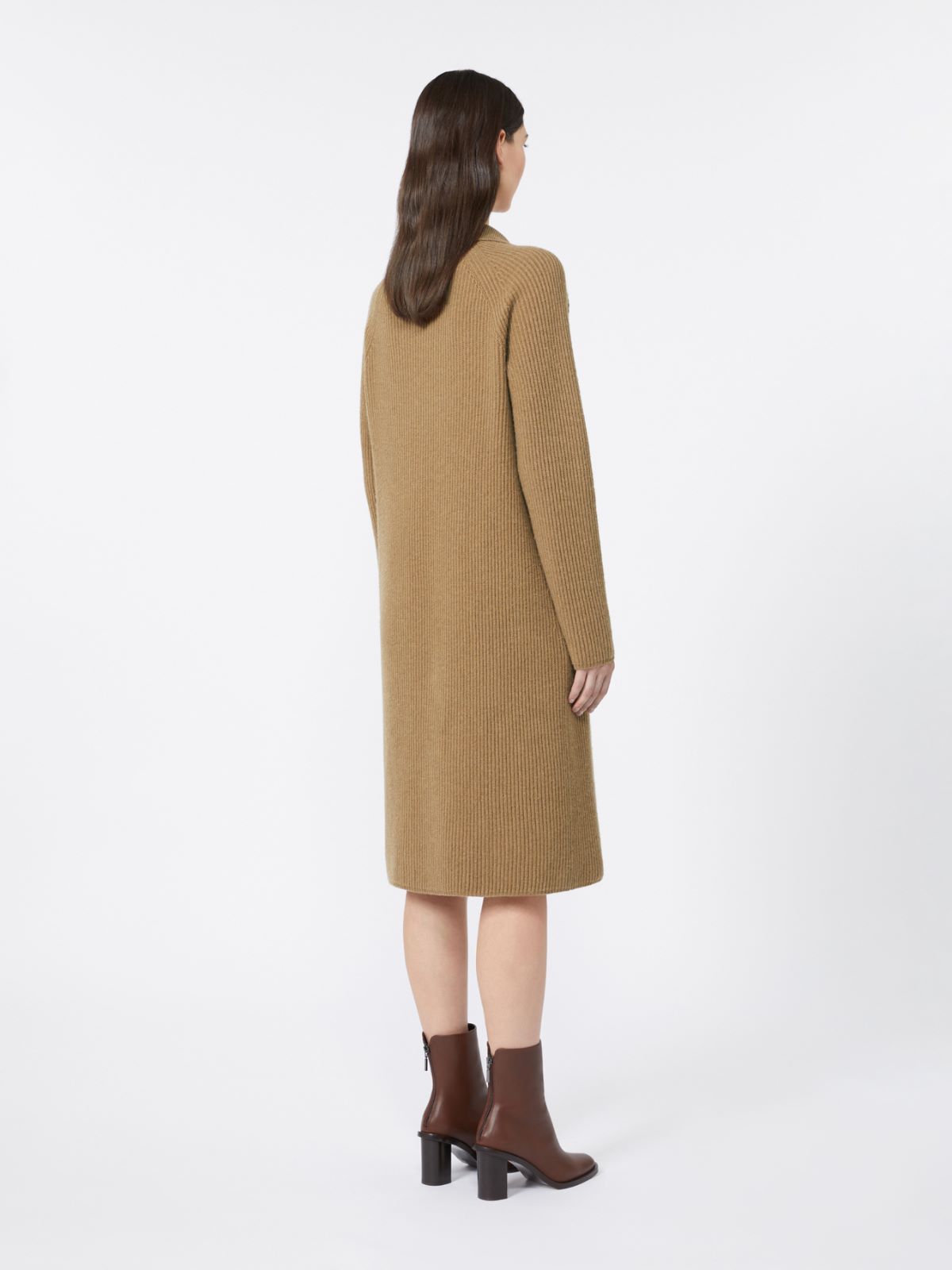 Miękka kamizelka z wełny i kaszmiru - WIELBŁĄDZI - Max Mara - 3