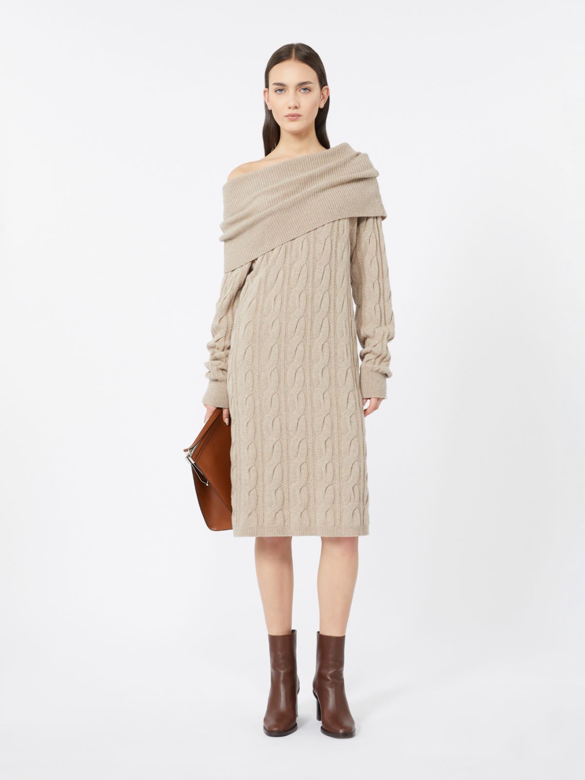 Robe en laine et cachemire - BEIGE NUANCE' - Max Mara
