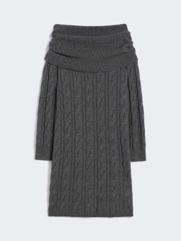 【関税込み】max mara AGOARIO' DRESS MAX MARA Agoraio belted eyelet-embellished cotton-poplin