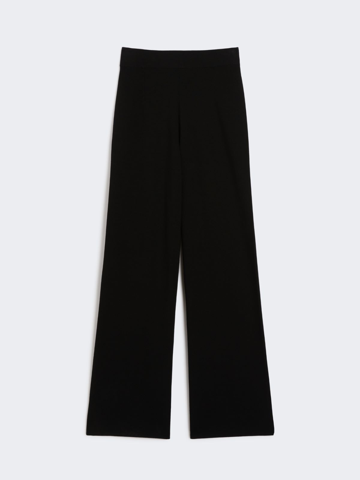 Viscose yarn trousers - BLACK - Max Mara - 9