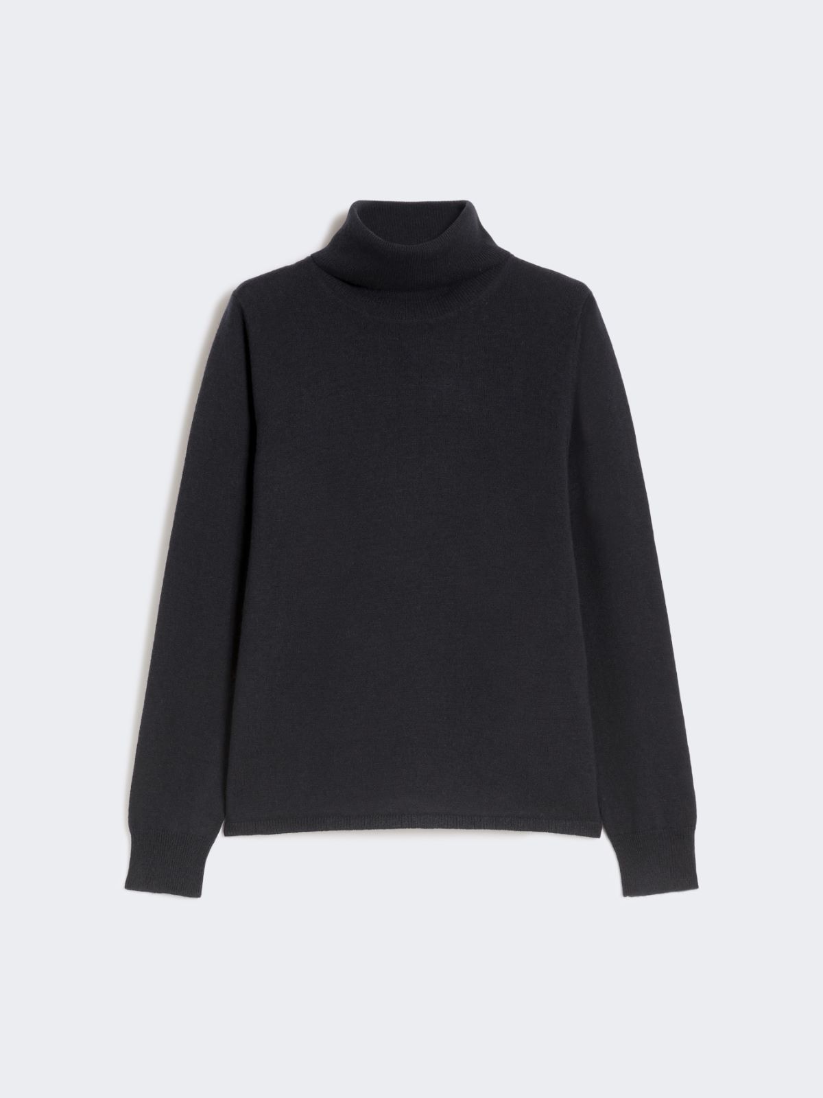 Wool and cashmere turtleneck sweater - NAVY - Max Mara - 9
