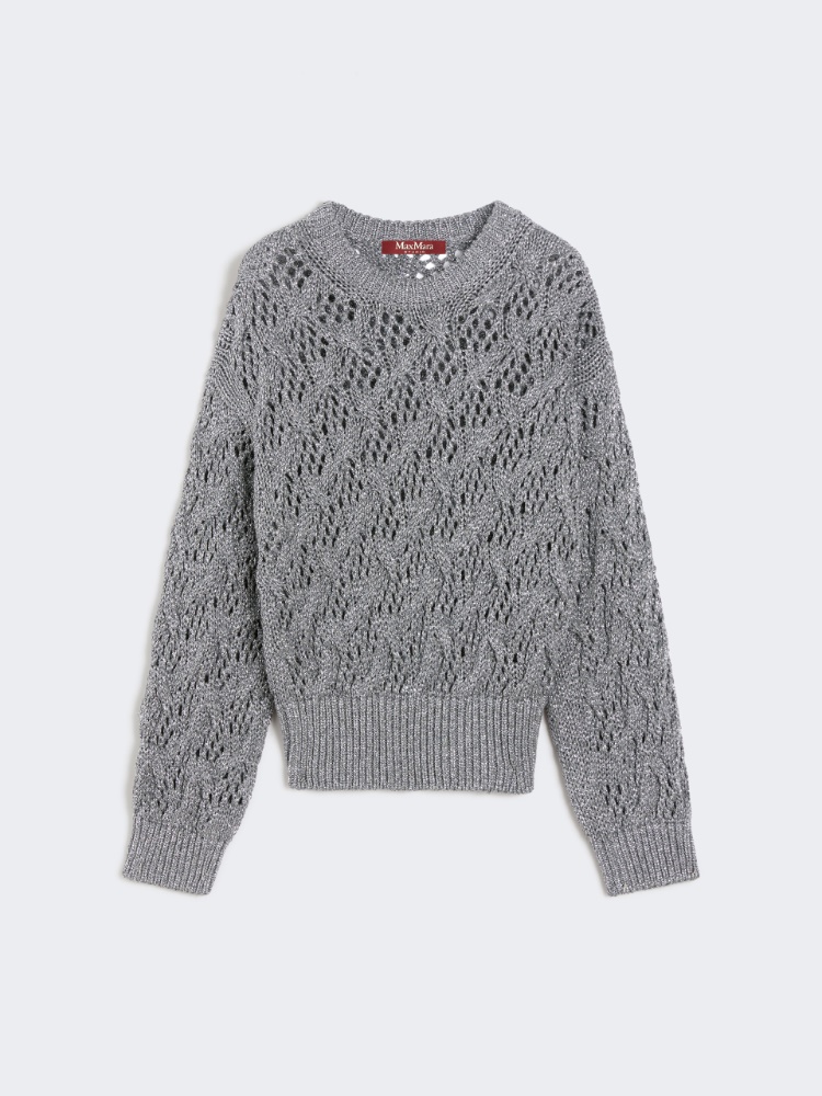 高級ライン白タグ✨《Max Mara 》カシミヤ ケーブルニット