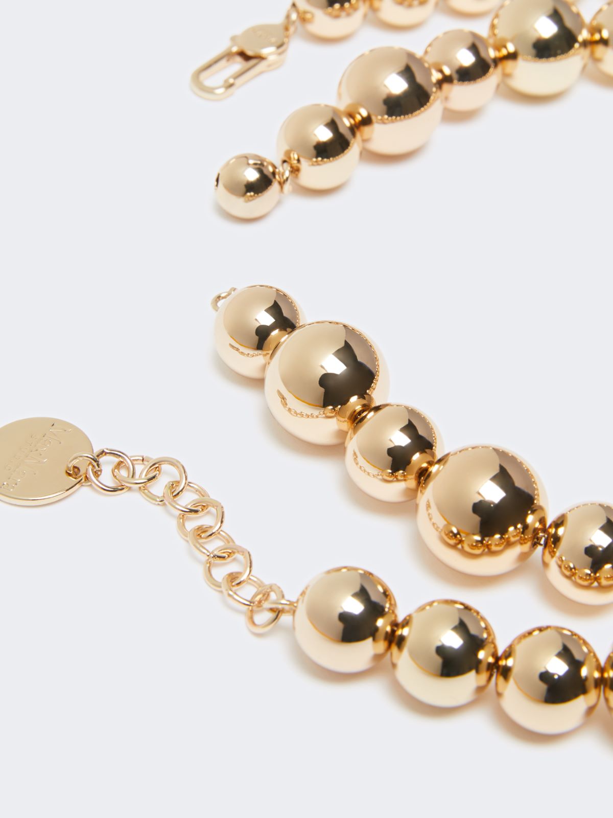 Ball chocker necklace set - LIGHT GOLD - Max Mara - 2