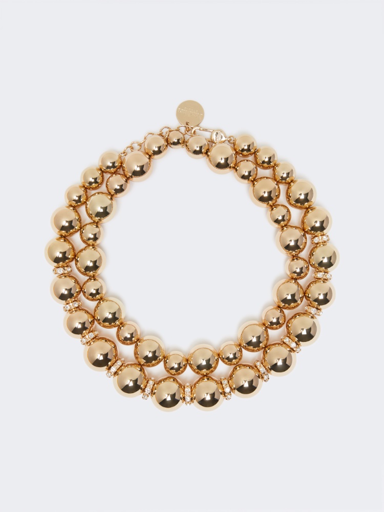 Set aus Kugel-Choker-Halsketten - HELL GOLD - Max Mara