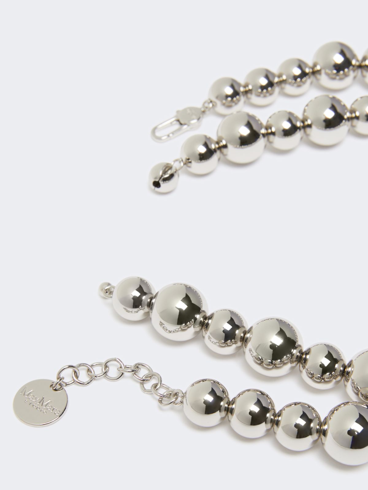 Ball chocker necklace set - SILVER - Max Mara - 2