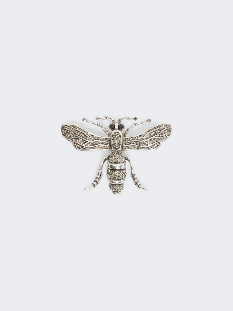 Jewel brooch - SILVER - Max Mara