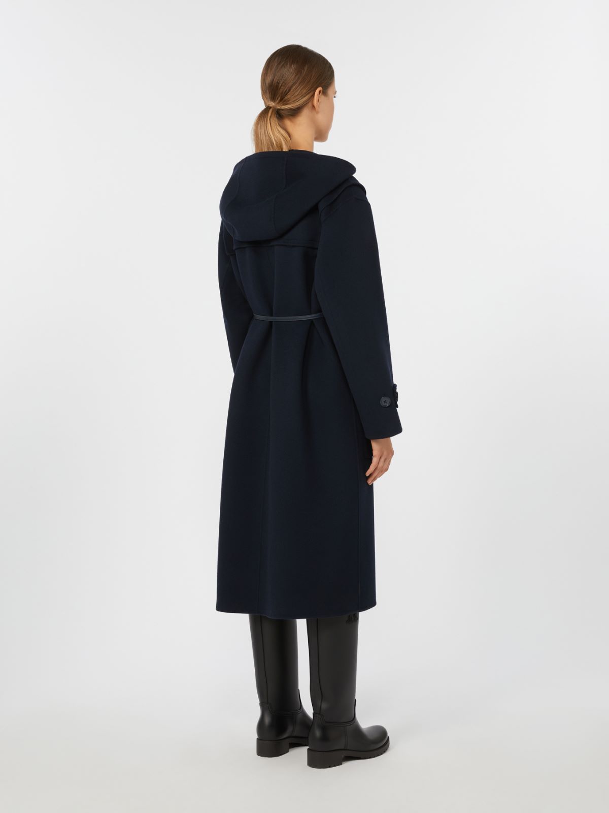 Double-sided wool parka - NAVY - Max Mara - 3