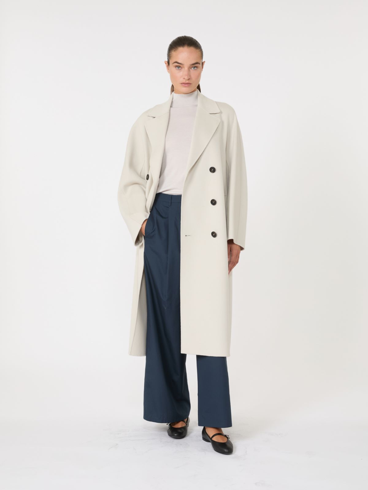 폴 버진울 코트 - IVORY - Max Mara