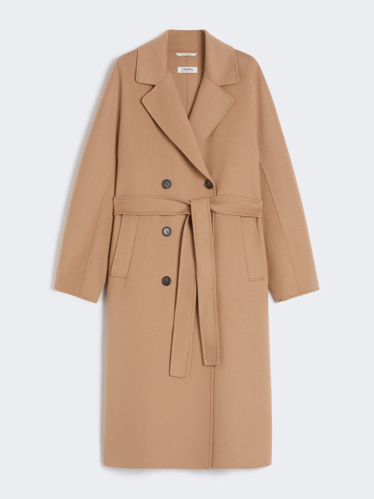 Double-breasted wool coat - BEIGE - Max Mara - 8