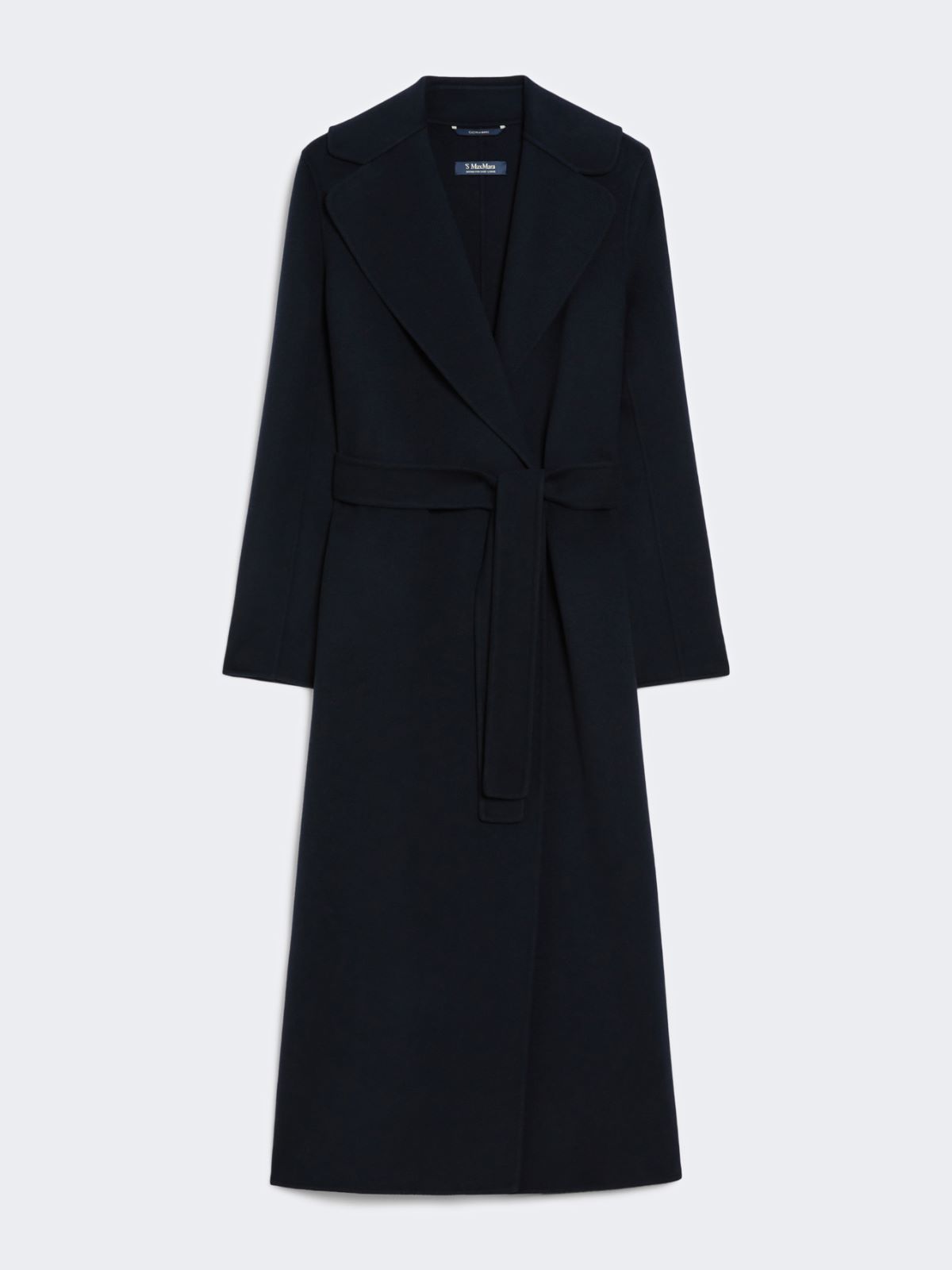 Wool drap wrap coat - ULTRAMARINE - Max Mara - 8