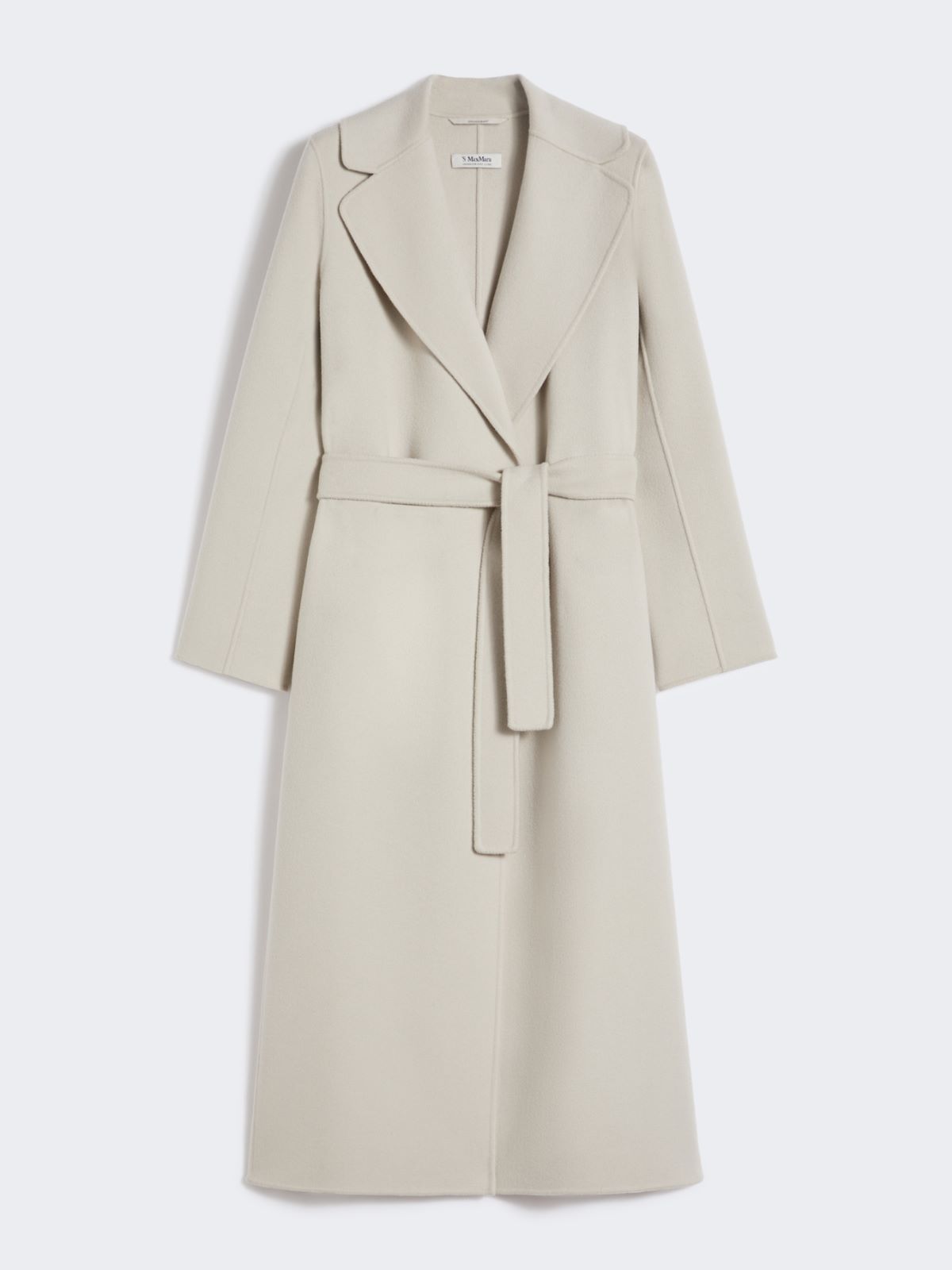 Wool drap wrap coat - ECRU - Max Mara - 8