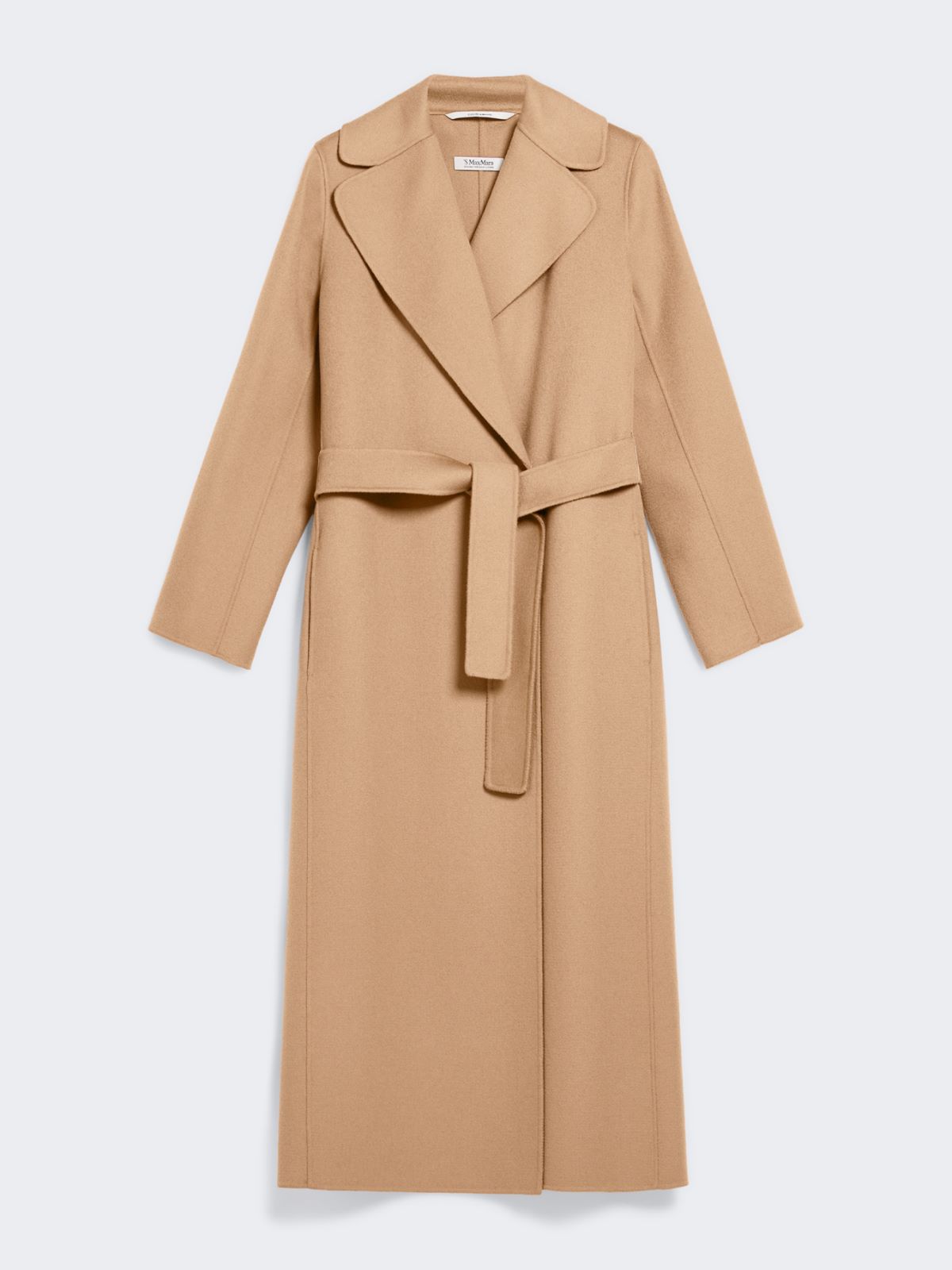 Wool drap wrap coat - CAMEL - Max Mara - 9