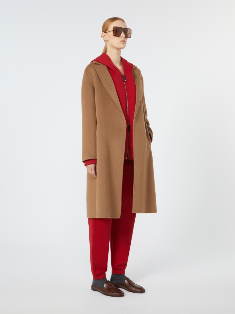 Wool midi coat + CAMEL - Max Mara