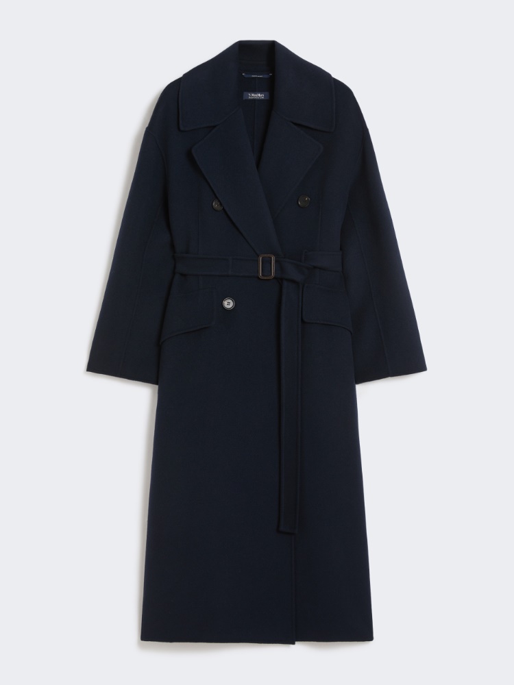 앨리스 버진울 코트 - NAVY - Max Mara