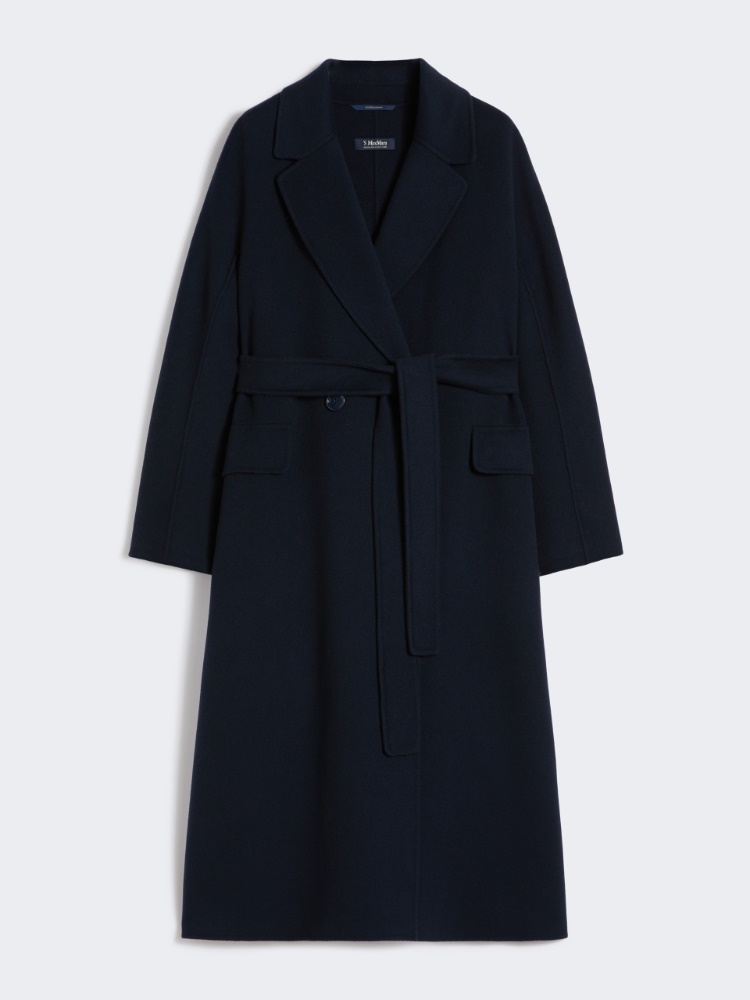Oversize-Mantel aus Wolle - BLAU - Max Mara