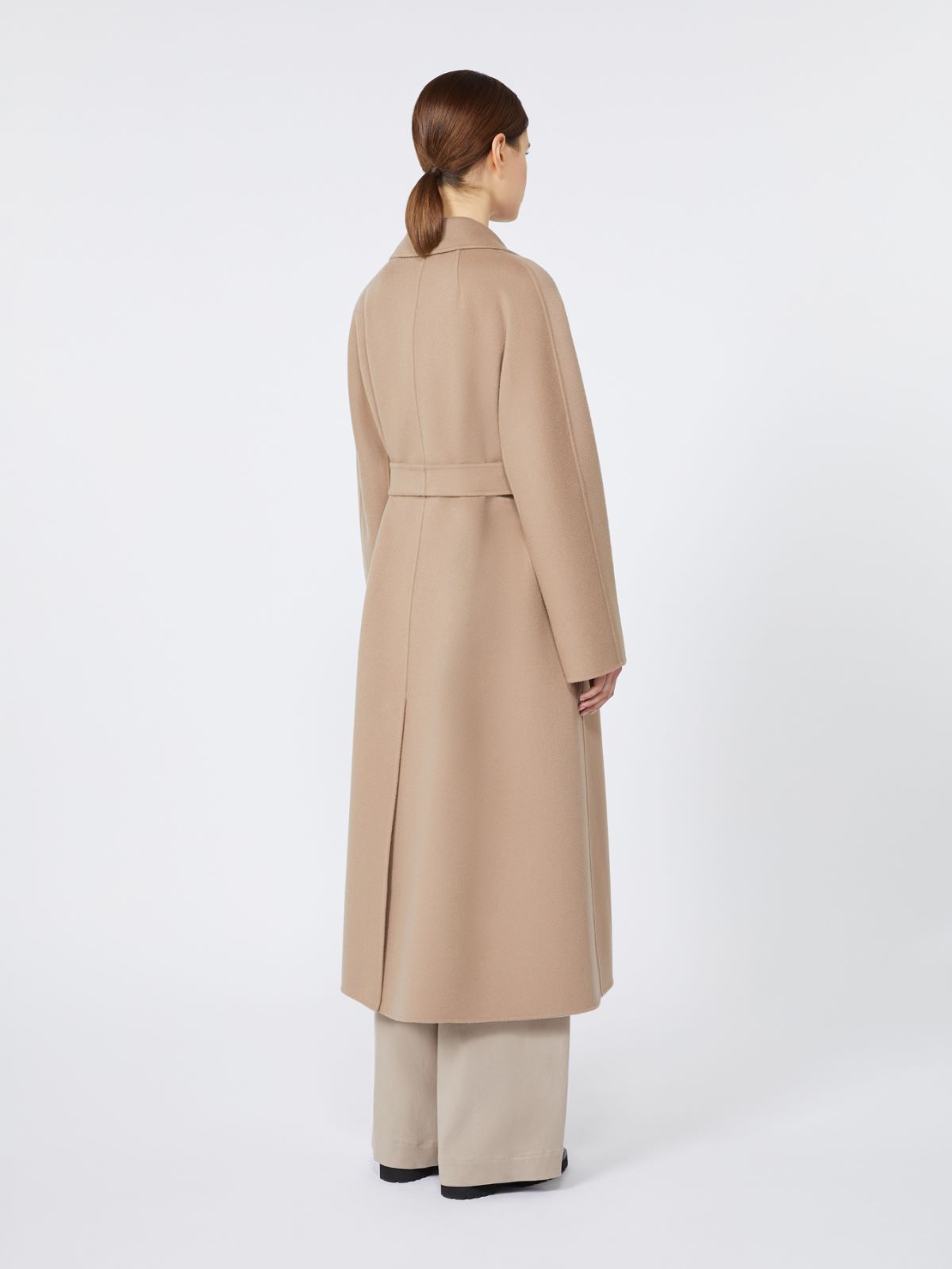 Oversized wool coat - SAND - Max Mara - 3