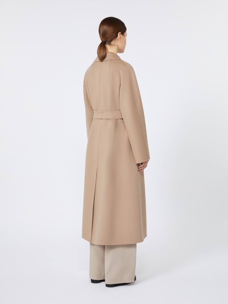 ジャケット・アウター S Max Mara CUCITO AMANO PURE NEW WOOL 38 Short double-faced wool coat, camel | 