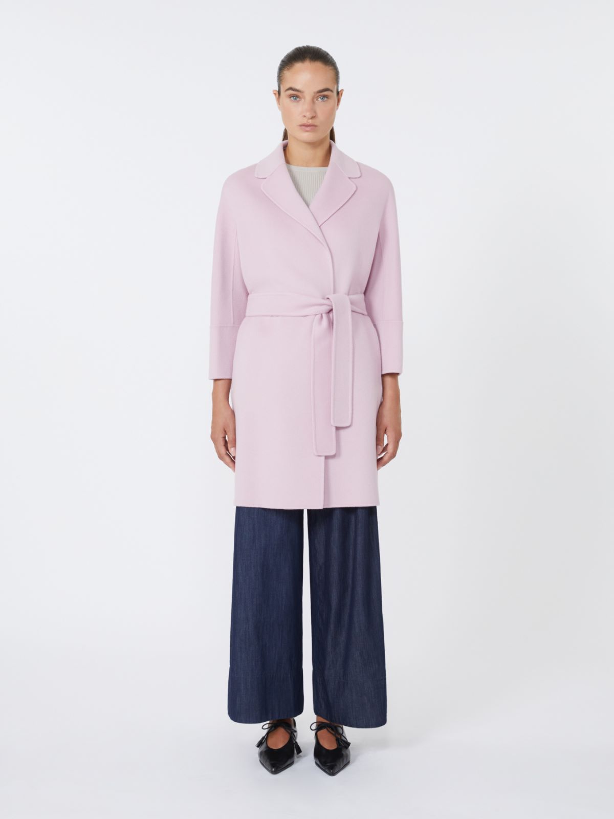 아로나 버진울 코트 - LILAC - Max Mara - 2