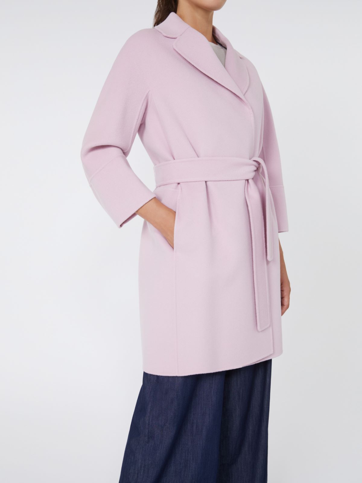 아로나 버진울 코트 - LILAC - Max Mara - 4