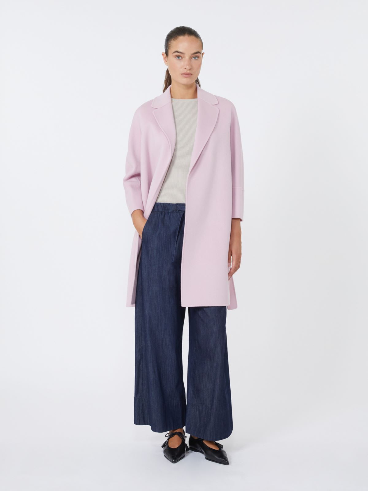 아로나 버진울 코트 - LILAC - Max Mara