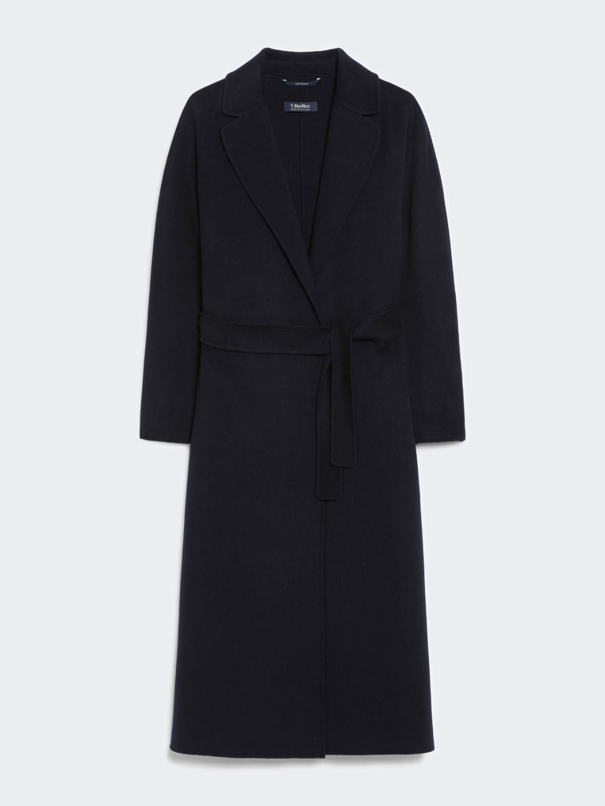 Wool broadcloth midi coat - MIDNIGHTBLUE - Max Mara - 8