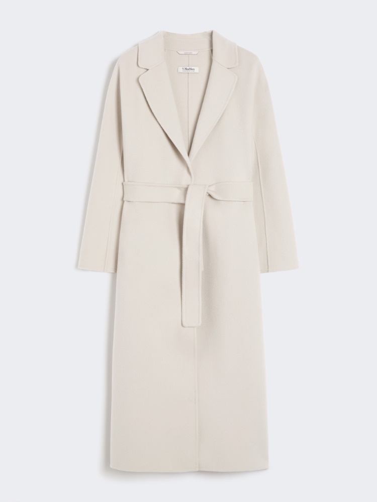 Manteau mi-long en drap de laine - ECRU - Max Mara