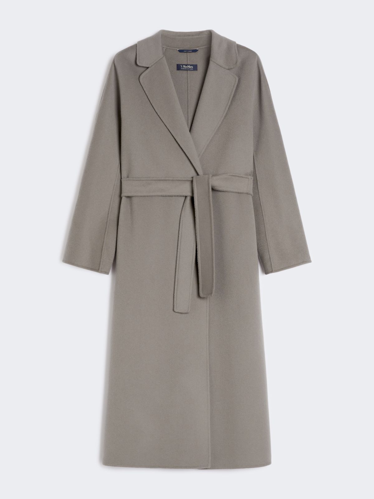 Wool broadcloth midi coat - MEDIUM GREY - Max Mara - 8