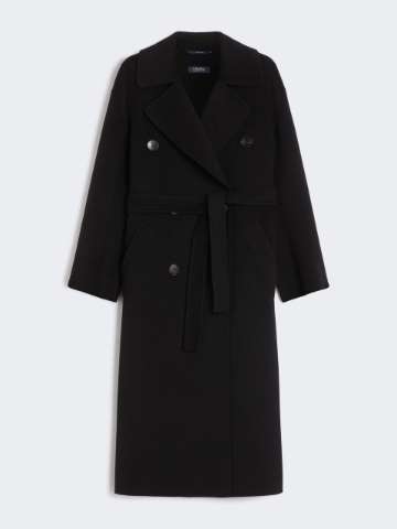 ★関税込み★ Max Mara BLACK COAT Black cashmere coat | Max Mara