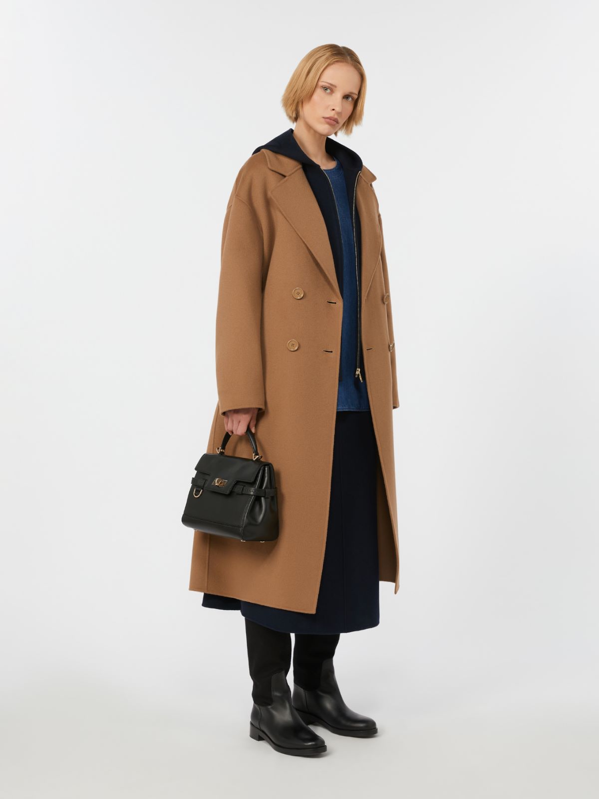 헬러 버진울 코트 - HAZELNUT BROWN - Max Mara