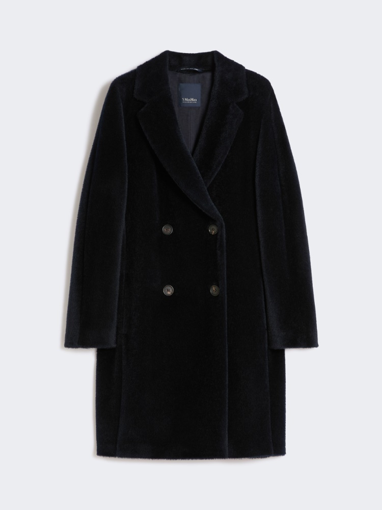 Wool and alpaca midi coat - MIDNIGHTBLUE - Max Mara
