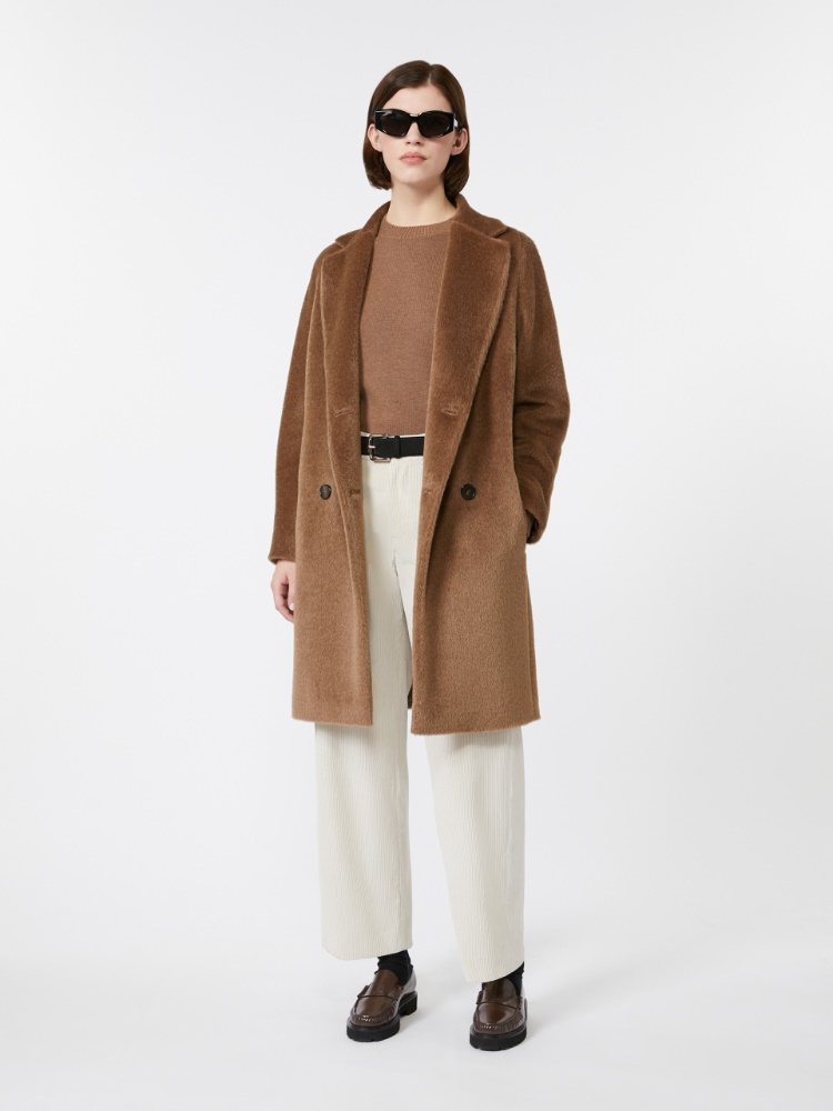 Wool and alpaca midi coat - CAMEL - Max Mara