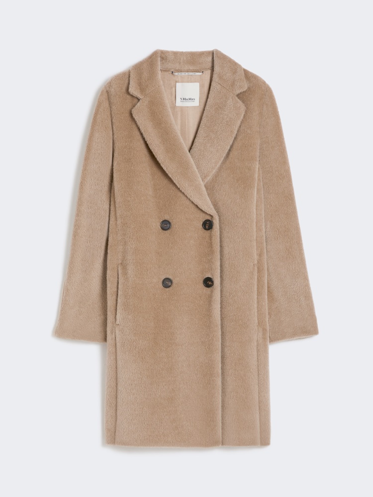Wool and alpaca midi coat - MOSS GREEN - Max Mara