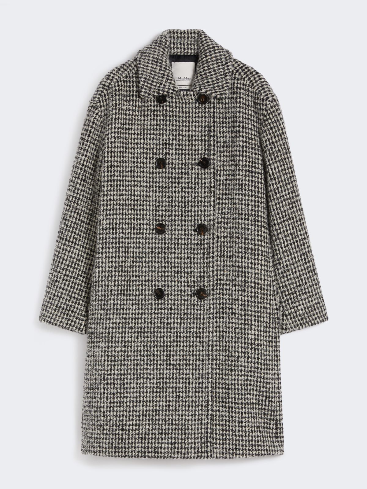 Alpaca and wool trench coat - BLACK - Max Mara - 8