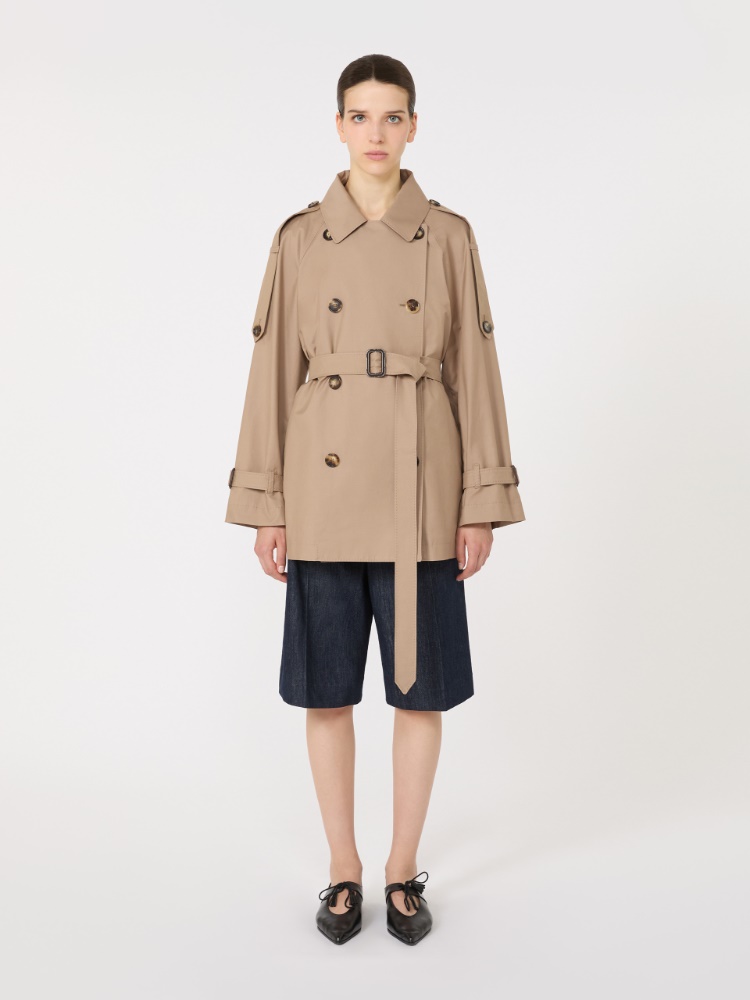 送料関税込■Max Mara■Calao コットンキャンバストレンチコート 送料関税込□Max Mara□Calao コットンキャンバストレンチコート
