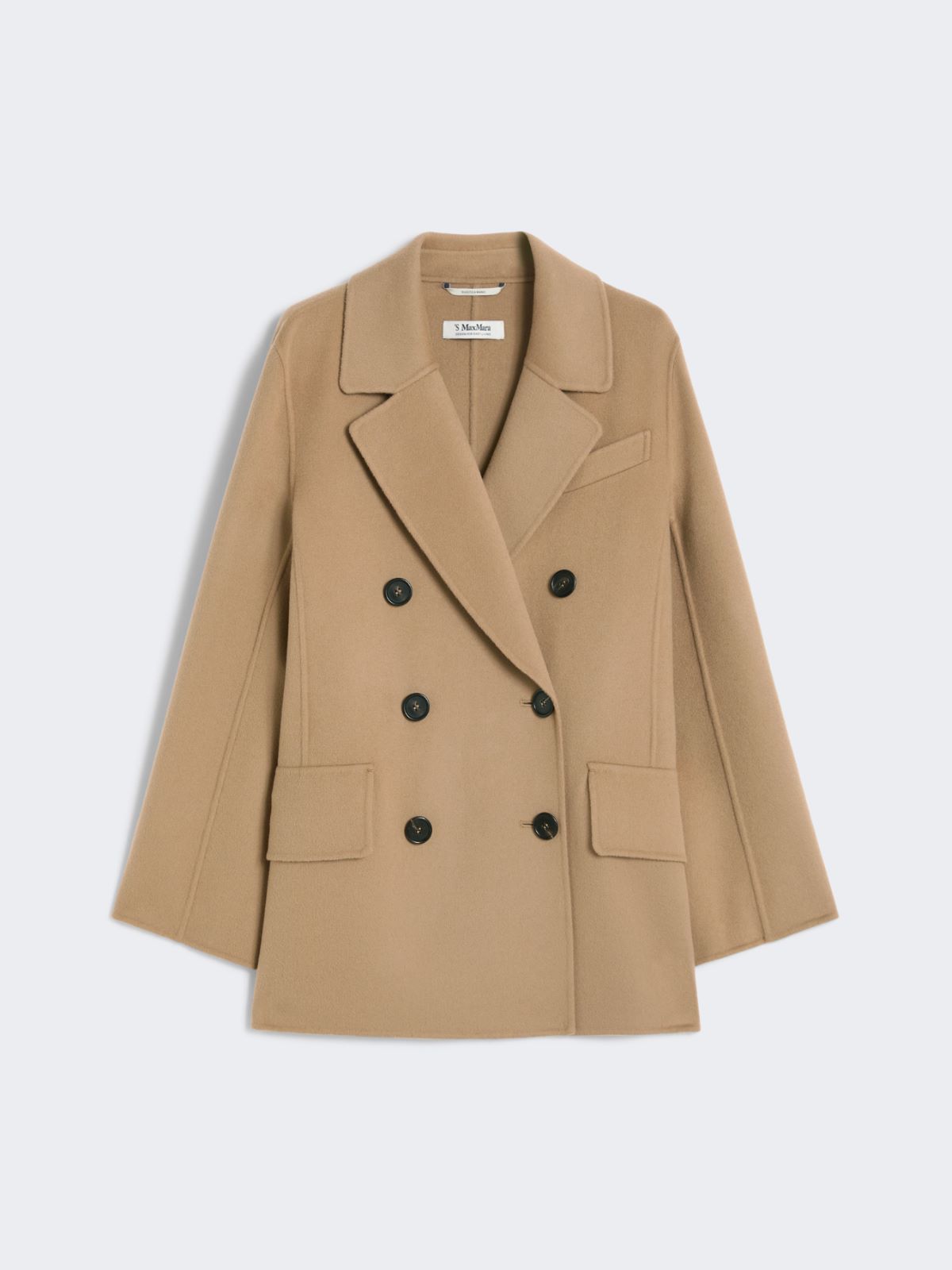 Giacca doppiopetto in lana - BEIGE - Max Mara - 8