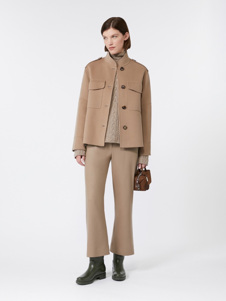 Wool drap jacket - SAND - Max Mara