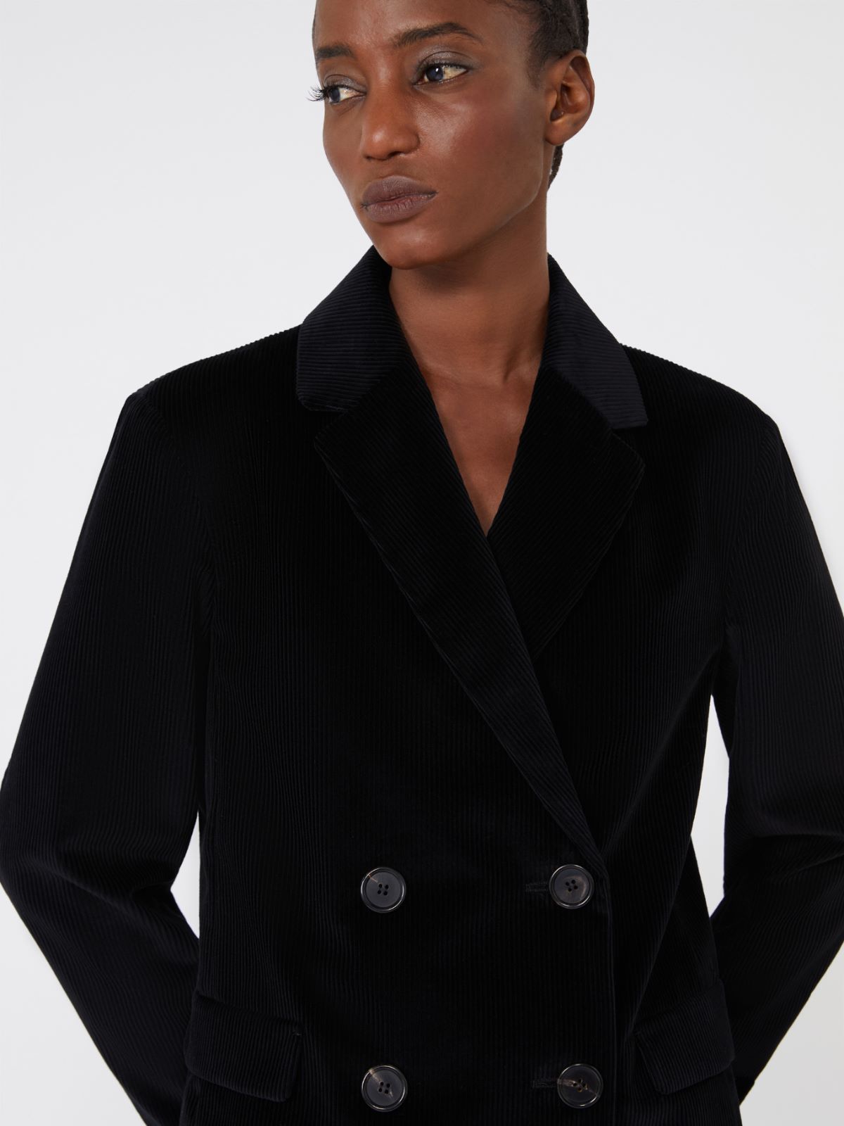 Blazer de pana - NEGRO - Max Mara - 4