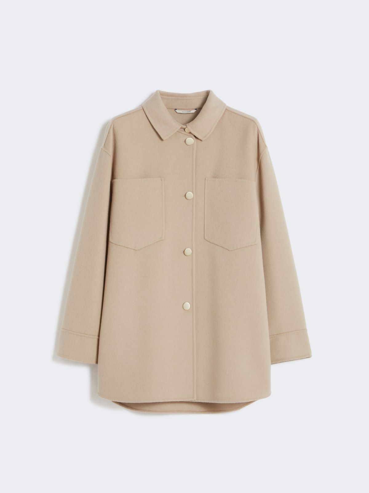 Long wool shirt - IVORY - Max Mara - 8