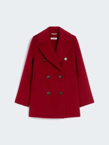ジャケット MAX MARA BORDEAUX DOUBLE-BREASTED JACKET IN WOOL Weekend Max Mara Veber Wool Jacket | Saks Fifth Avenue