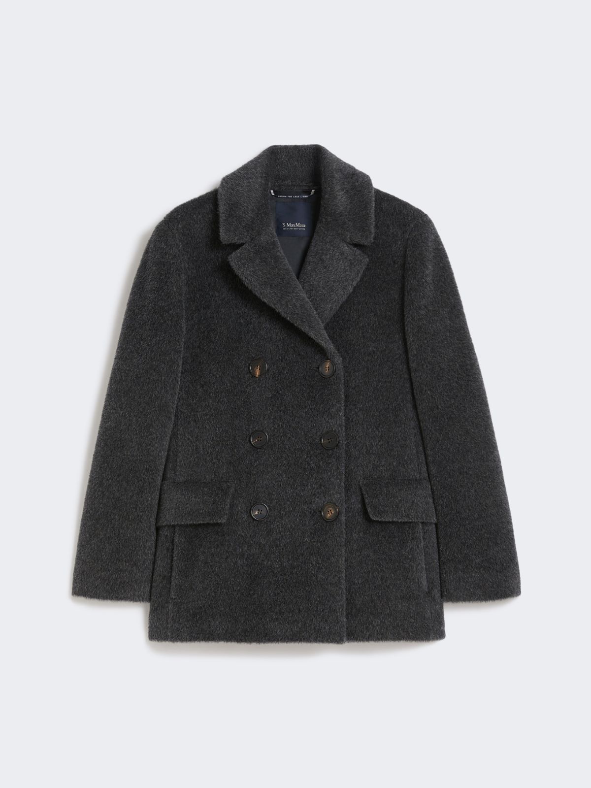 아틸리오 알파카 코트 - MEDIUM GREY - Max Mara - 9