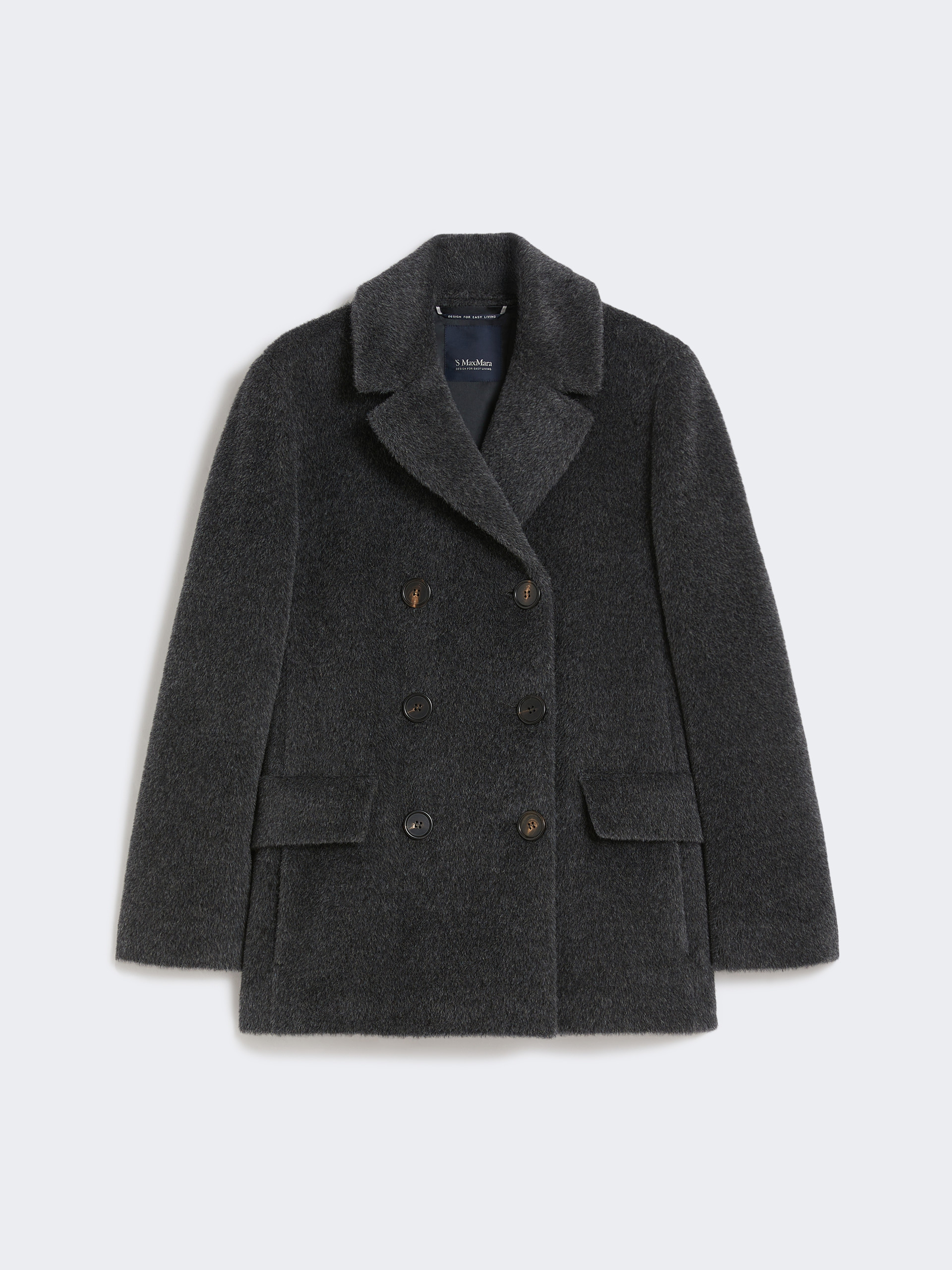 아틸리오 알파카 코트 - MEDIUM GREY - Max Mara - 5