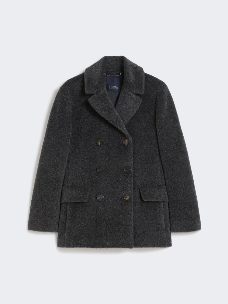 아틸리오 알파카 코트 - MEDIUM GREY - Max Mara
