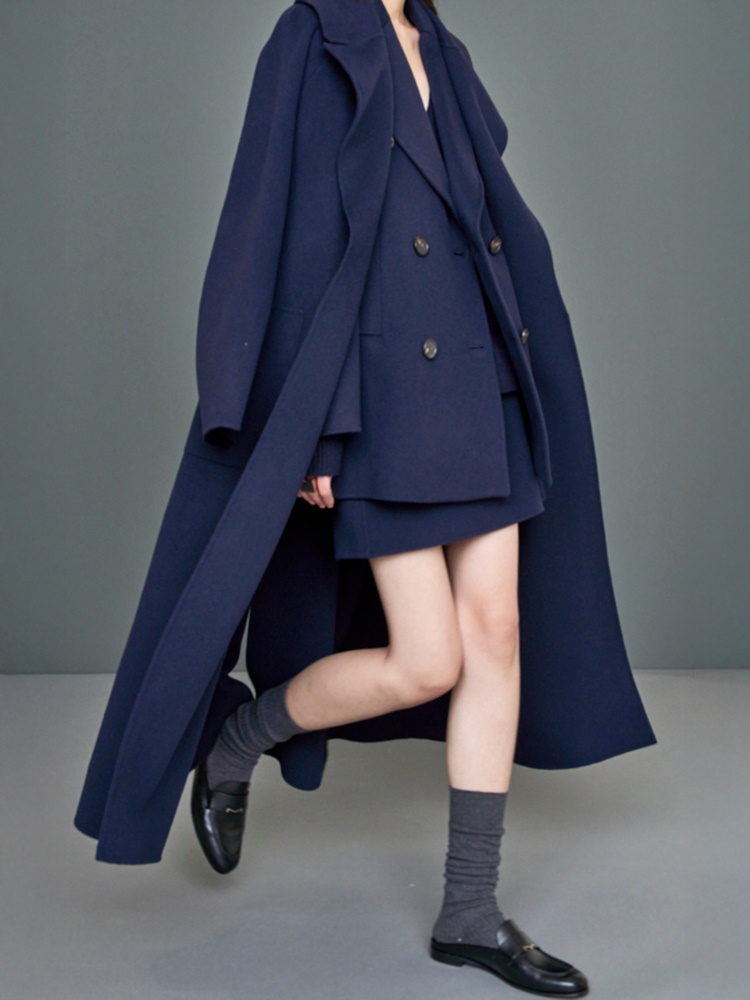 Wool pencil skirt + MIDNIGHTBLUE - Max Mara